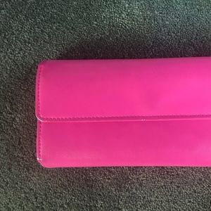 Pink Tri-fold Wallet